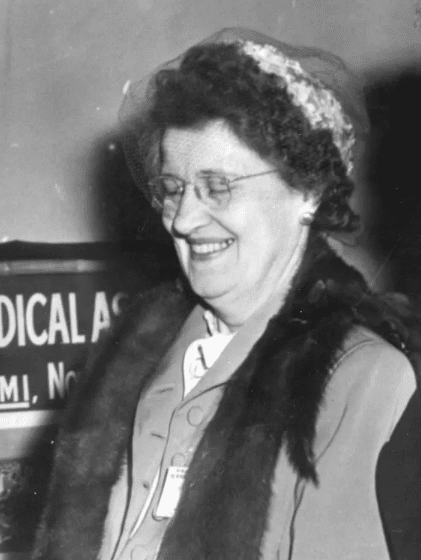 Eudora Brown-Almond, founder of National Doctors' Day in 1933