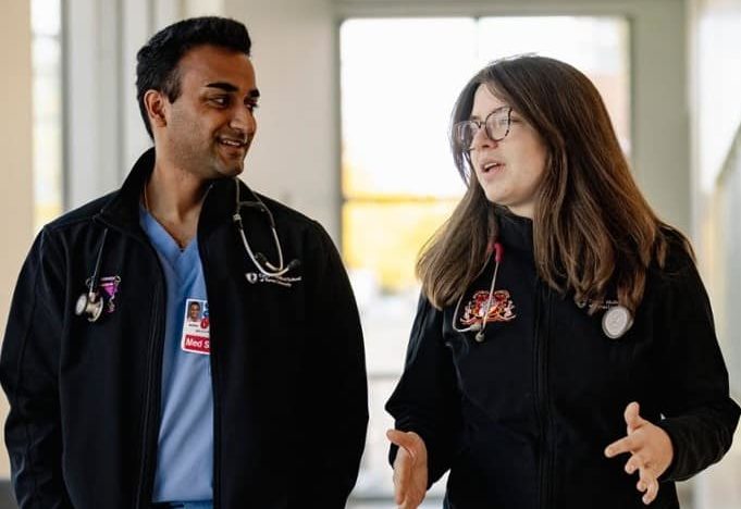 Med students at Cooper Medical School of Rowan University are training to become some of the many physicians that we at The Cooper Foundation celebrate every March 30 on National Doctors' Day