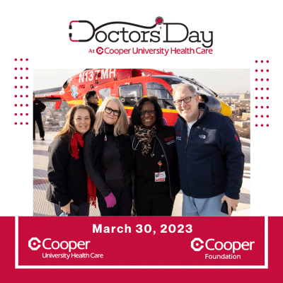National Doctors' Day 2023 is meant to honor physicians nationwide, including our esteemed physicians at Cooper University Health Care's Cooper Heart Institute.